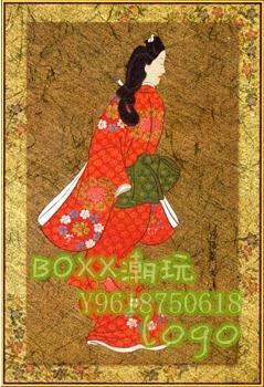 BOXx潮玩~絕版 日本Artbox拼圖 菱川師宣 顧盼美人圖 金箔 1000片