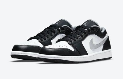 【S.M.P】Nike Air Jordan 1 Low Black Medium Grey 影子 553558-040