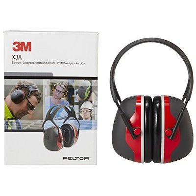 3M X3A PELTOR 頭戴式耳罩 工業防護 中重度吵雜環境 NRR值28dB《JUN EASY》