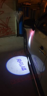 【小鳥的店】豐田 2019-2023 5代 RAV-4 後視鏡 輔助燈 改投影照地燈 RAV4 字樣 替換式