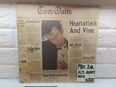 198*美版 Tom Waits – Heartattack And Vine 藍調搖滾黑膠唱片