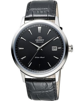 [時間達人]ORIENT 東方錶 DATE系列日期顯示機械錶-黑/41mm FER27006B