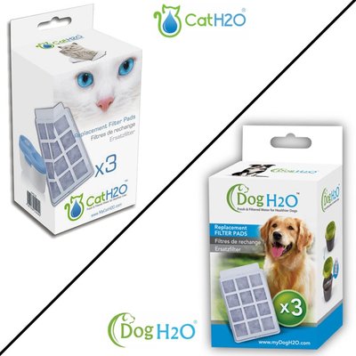 BBUY 有氧濾水機 DOG&CAT H2O 自動循環式 DOG & CAT淨水飲水器 活水機 專用濾心 一組三入下標區