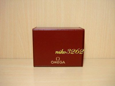 :: NiKo HoUsE ::【OMEGA 歐米茄】原廠老錶盒 / 暗紅色 / 女用錶盒