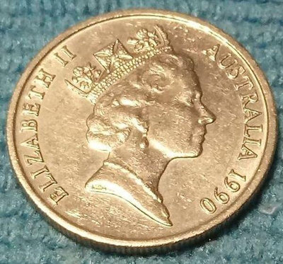 澳洲 KM#80 1990 5 Cents
