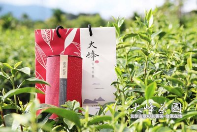 【1罐入禮盒】大峰有機茶園--台東蜜香紅茶--650元/120g*1入【價格含提袋禮罐】