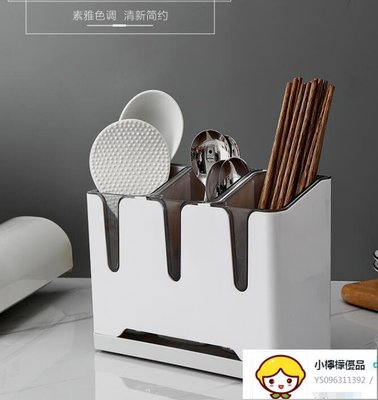居家家筷子簍置物架廚房筷子籠收納盒家用筷筒瀝水架壁掛筷子架托