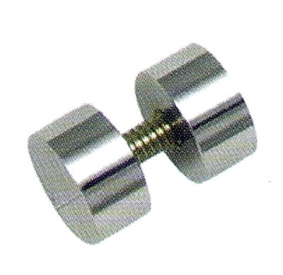 C225-B（20mm x 10mm) 壓克力海報夾配件/銅鏡珠/化妝螺絲/美化螺絲/廣告螺絲/銅扣