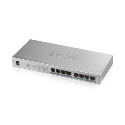 [含稅3600元] ZyXEL GS1008HP 8埠GbE無網管型PoE+交換器