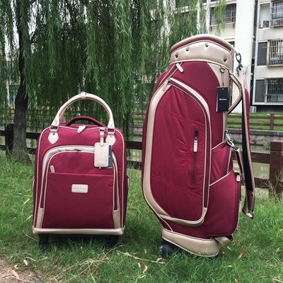 【現貨】韓國正品KASCO高爾夫球包拖輪拉桿包高爾夫衣物包可上飛機GOLF包