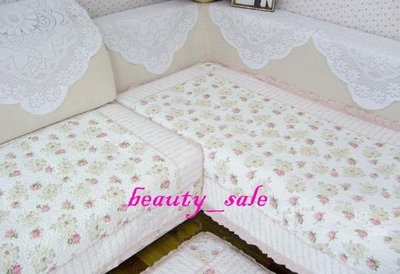 純棉 夢幻薔薇 絎縫拼布 沙發墊 坐墊 飄窗墊 瑜珈墊