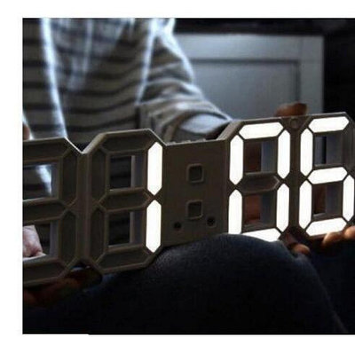 LED數字時鐘 USB時鐘 鬧鐘 溫度計 掛牆鐘 數字掛鐘