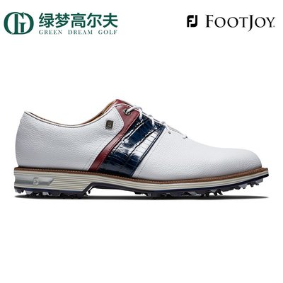 【折扣商品】FootJoy高爾夫球鞋男士Premiere有釘新款舒適時尚穩定golf運動鞋