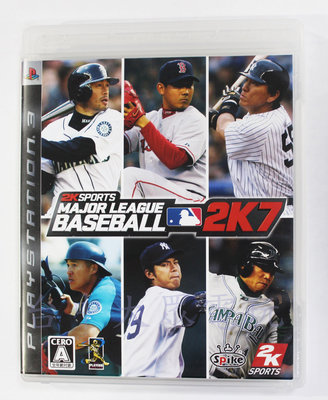 PS3 美國職棒大聯盟 MLB 2k7 棒球 (日文版)**(二手片-光碟約9成8新)【台中大眾電玩】