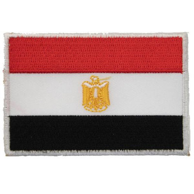 【A-ONE】埃及 國旗 熨斗貼紙 背包貼 士氣貼章 熨燙貼布繡 刺繡布標 熨燙繡片貼 袖標貼 熨燙立體繡貼