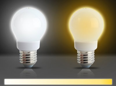 【彩妝大師】專用可調光LED燈泡(白光/黃光) E27 5w 超亮省電 壽命30000小時