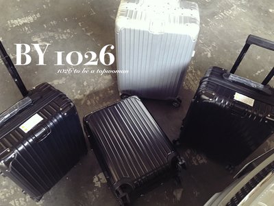 ++1026++旅遊度假出國 黑色 20 24 26 29吋 鋁合金框拉桿箱20寸 海關拉鍊密碼鎖登機行李箱 現貨免運