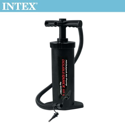 小江的店--【INTEX】手壓充氣幫浦/打氣筒(快速三代)-高37cm 15220040(68605)
