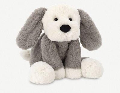 （預購7天寄出）英國 JELLYCAT 煙燻狗狗 Smudge Puppy soft toy 34cm