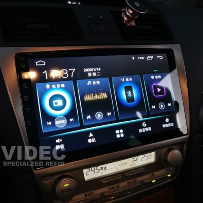 威德汽車 豐田 VIOS CAMRY RAV4 安卓機 10.1吋 多媒體導航 主控面板 影音 手機同步 Android