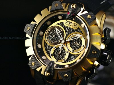 《大男人》Invicta ##227 VENOM瑞士大錶徑52MM個性潛水錶，寶石蛇眼設計，非常漂亮值得收藏