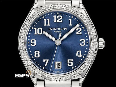 【永生流當品】2024單 PATEK PHILIPPE 百達翡麗 PP錶 Twenty-4 7300/1200A-010 藍色面盤 不鏽鋼 WQB8262