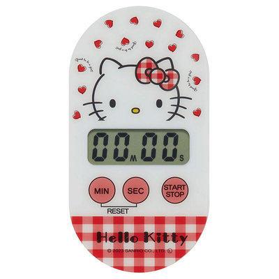 ♥小花花日本精品♥ Hello kitty 磁吸式計時器 觸控螢幕計時器 ~ 5