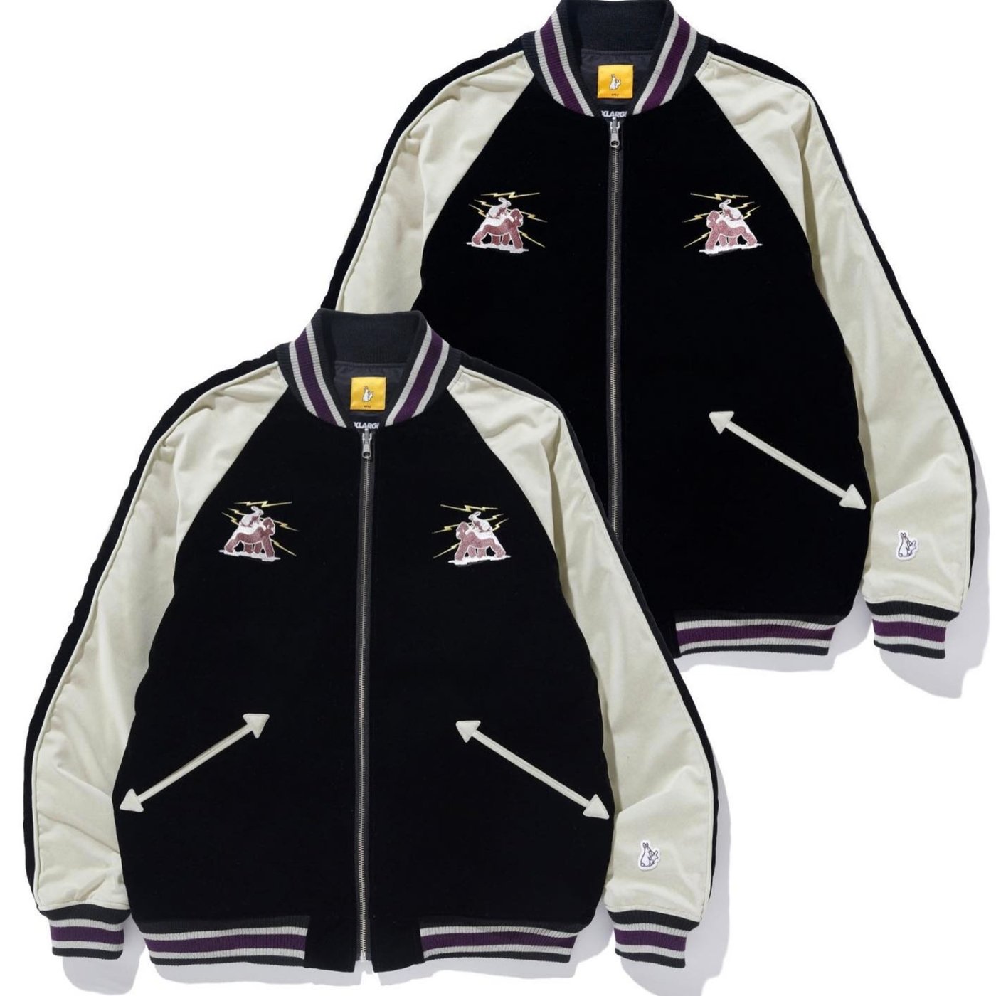 fr2 × xlarge souvenir jacket コラボ スカジャン - www.resatrading