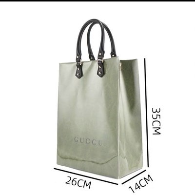 《預購》紙袋改造材料包 各種尺寸 LV GUCCI 小香 名牌PVC手提袋 *2 套（尺寸自選)