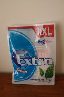 益齒達潔淨無糖口香糖(Extra(XXL)-每小包92.4公克-薄荷口味-需要請先詢問 謝謝