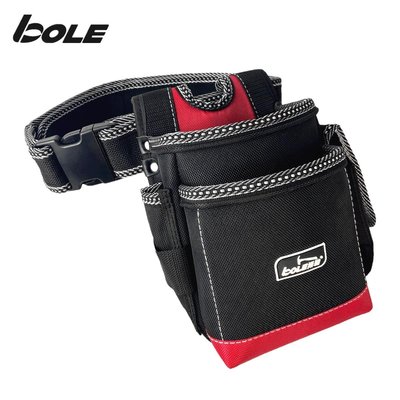 BOLE新品加厚加強精品工具腰包腰掛隨身電工工具包多功能維修掛袋