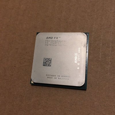 二手AMD FX-4100 FX4100 3.6Ghz/AM3+/4核心處理器CPU，台北可面交(已交易）