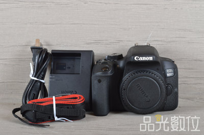 【品光數位】Canon EOS 800D 單機身 快門數12XX次 2420萬畫素 #124983T