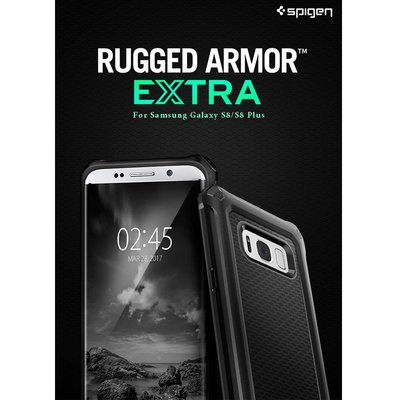 SGP Galaxy S8/S8 Plus Rugged Armor Extra-強化彈性防震保護殼
