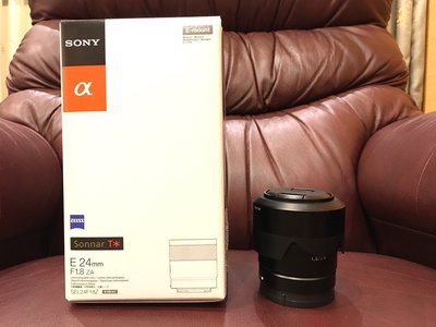 (同學託售) Sony SEL24F18Z, 公司貨已過保，95成新，鏡片完美