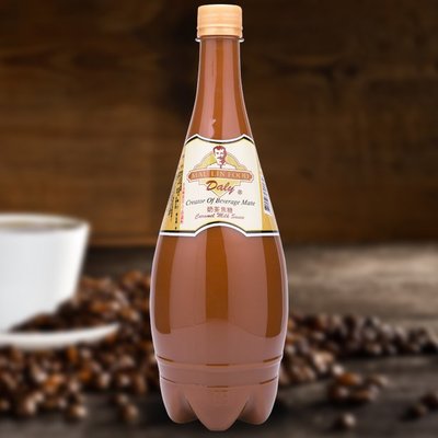 奶茶焦糖(太妃奶茶醬)裝飾醬 - DALY 茂霖達利果露糖漿系列 1.3kg/罐--【良鎂咖啡精品館】