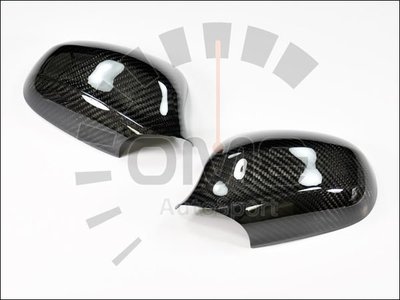 《OME - 傲美國際》BMW E90 LCI 小改款後 318D 320I 323I 328I 335I 100% 正乾式碳纖維 貼式鏡殼