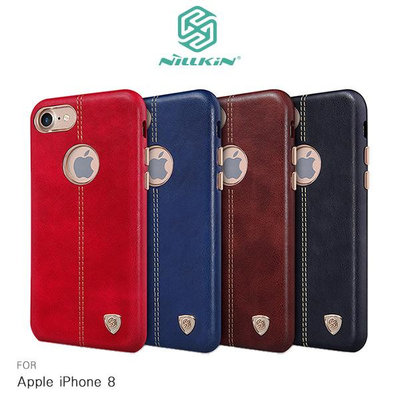 NILLKIN Apple iPhone 8 4.7吋 英士保護殼 皮革 耐磨 保護套