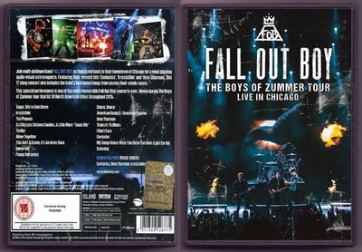 音樂居士新店#Fall Out Boy - The Boys of Zummer Tour Live in Chicago () DVD