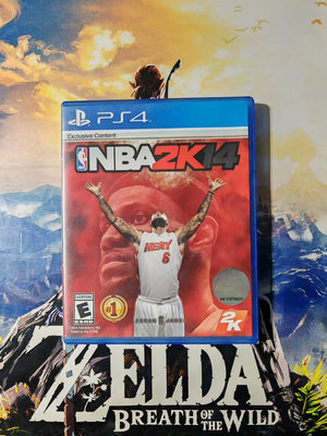 PS4游戲 籃球NBA14 NBA2K14 籃球14 中文二410