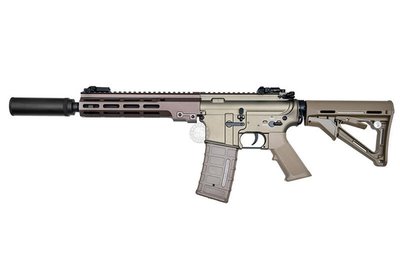 台南 武星級 BELL MK16 URG I 10.3吋 電動槍 沙 ( BB彈BB彈卡賓槍步槍狙擊槍玩具槍AR M4