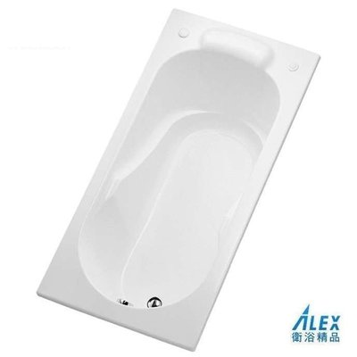 【 阿原水電倉庫  】ALEX 電光牌 B6050 壓克力浴缸 150*74*55cm 浴缸