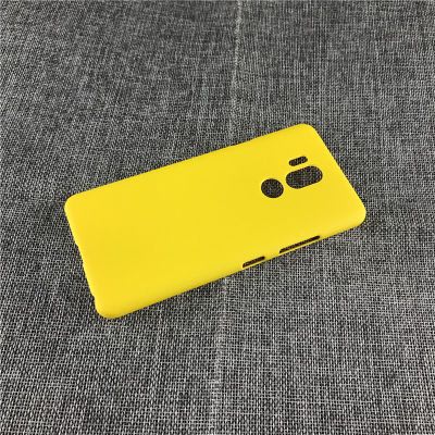 LG保護殼純色黃色適用lgg7手機殼男女磨砂硬殼lgg6超薄lgg5簡約適用于LG G