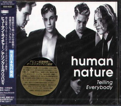 K - Human Nature - Telling Everybody - 日版 - NEW