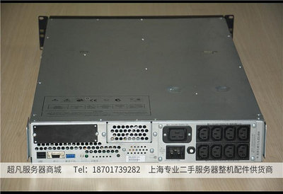電腦零件APC SUA3000R2ICH 3KVA/2700W穩壓在線互動2U機架式UPS不間斷電源筆電配件