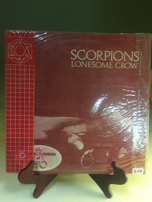 【拾全文物網】黑膠唱片 (天174)黑白彈 scorpions lonesome crow