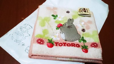 #199免運 disney日本迪士尼TOTORO龍貓粉餅毛巾收納袋