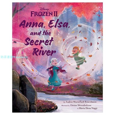 【現貨】Frozen冰雪奇緣2英文繪本安娜艾爾莎和秘密河Anna Elsa and the Secret River書籍