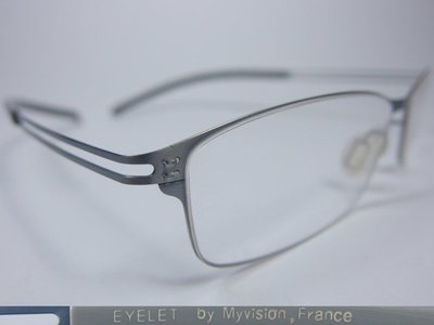 【信義計劃】全新真品 Eyelet 眼鏡 EL25 鏤空金屬方框 一體成型 超輕超越 Silhouette 詩樂
