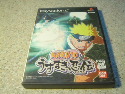 PS2 火影忍者-漩渦忍傳 Naruto 日文版 直購500元 桃園《蝦米小鋪》